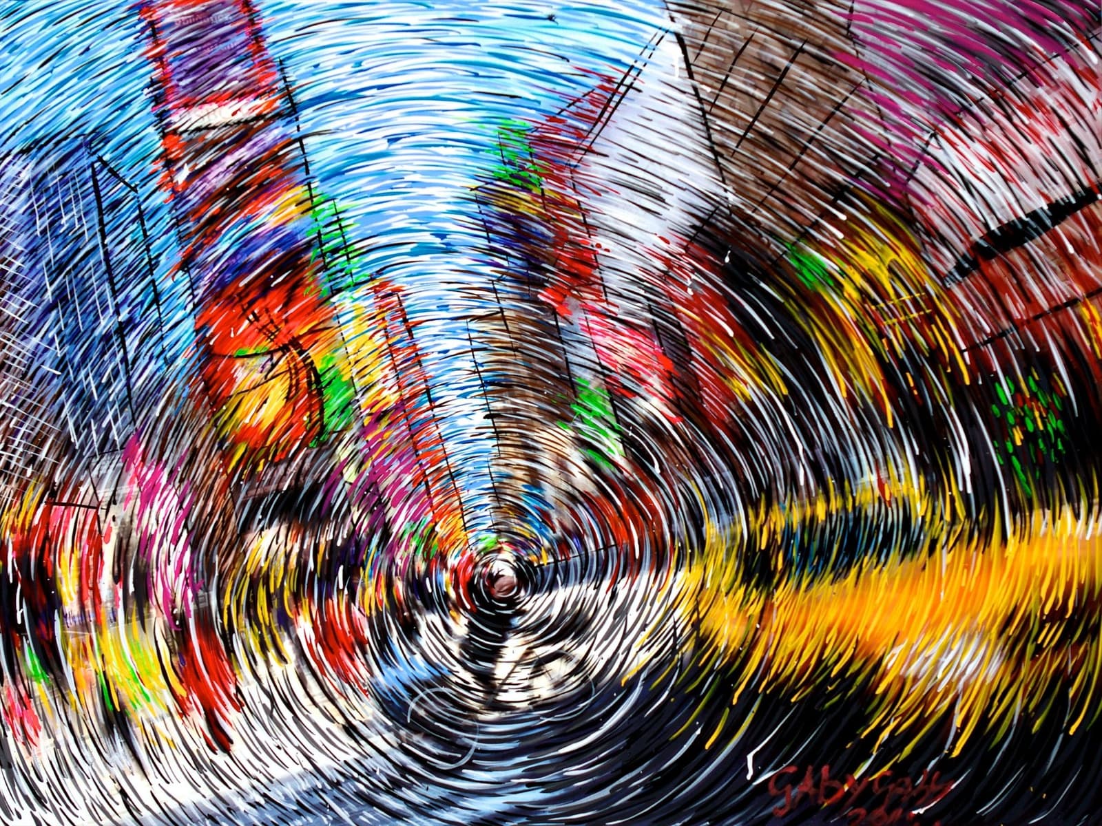 NY in circle vision