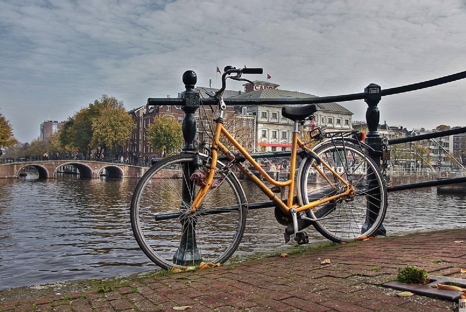 Fiets bij Carré